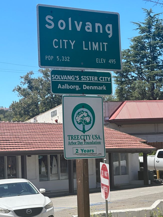 Solvang, Santa Barbara, Malibu und dann in LA