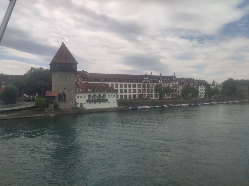 Blick vom Turm des Konstanzer Münsters