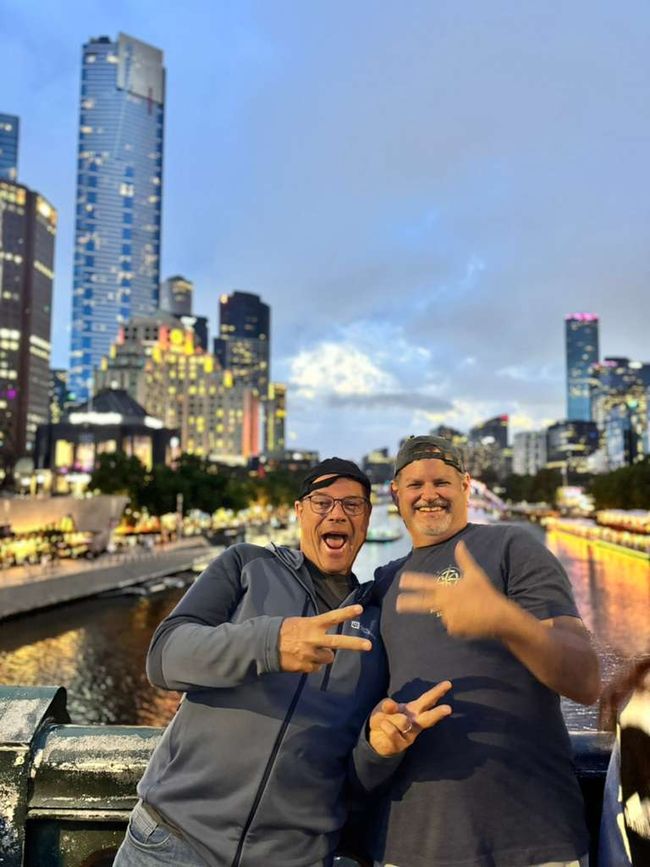 Melbourne bei Night Ralph 🇩🇪Eric🇺🇸