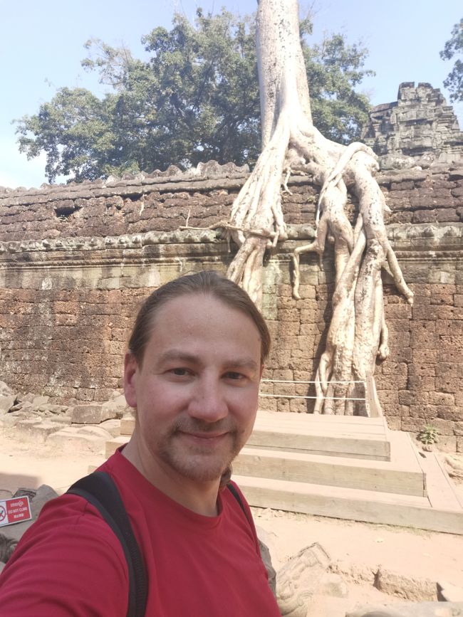 On Temple Tour in Siem Reap