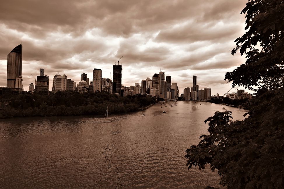 Skyline von Brisbane