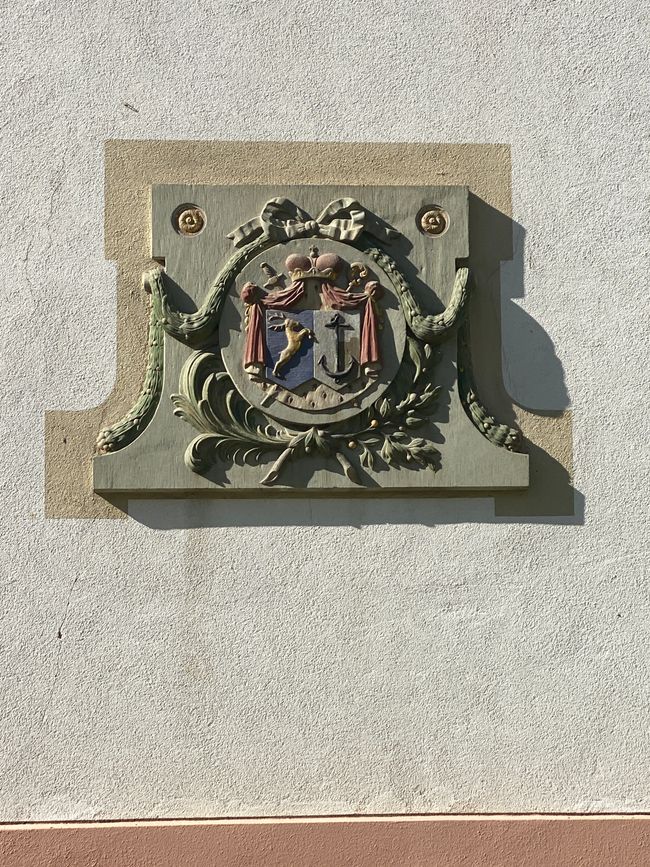 Verzierung an einem alten Haus