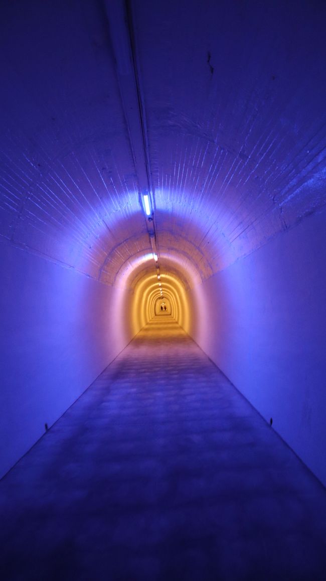 Im Tunnel zum Durie Hill Elevator