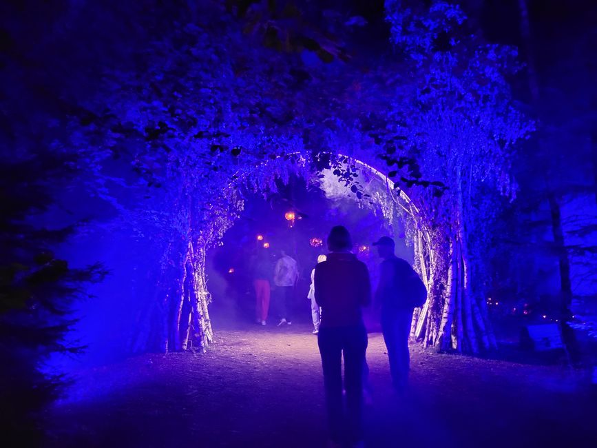 Lichtershow Vulkan Lemptégy