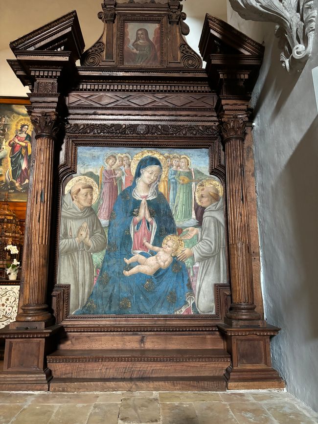 San Francesco an der Krippe in Bethlehem (Bild in San Martino)