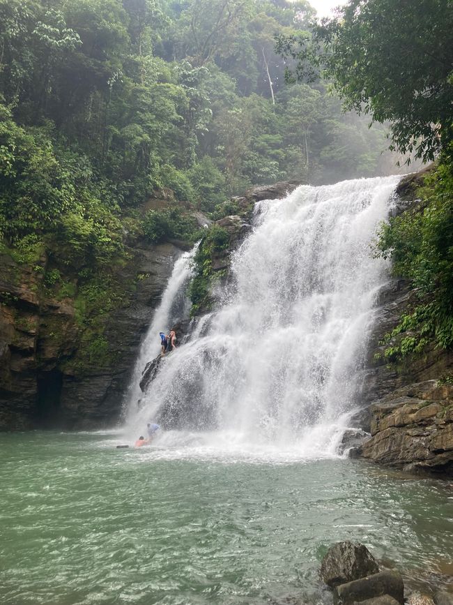 Parte Inferiore delle Cascate Nauyaca