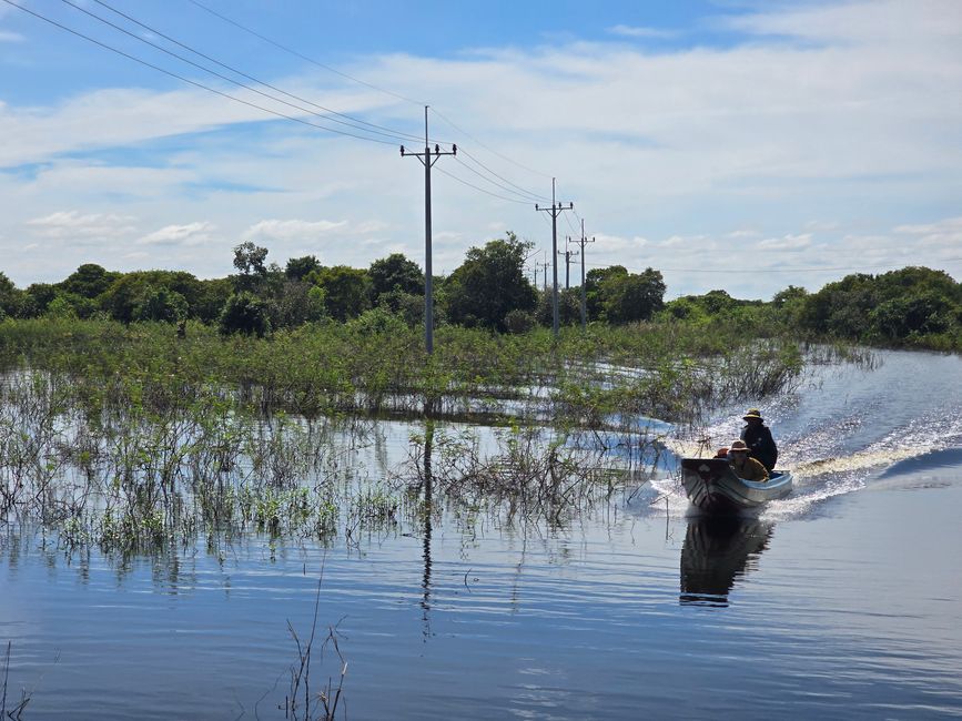 Von Siem Reap über den Tonle-Sap-See nach Battambang
