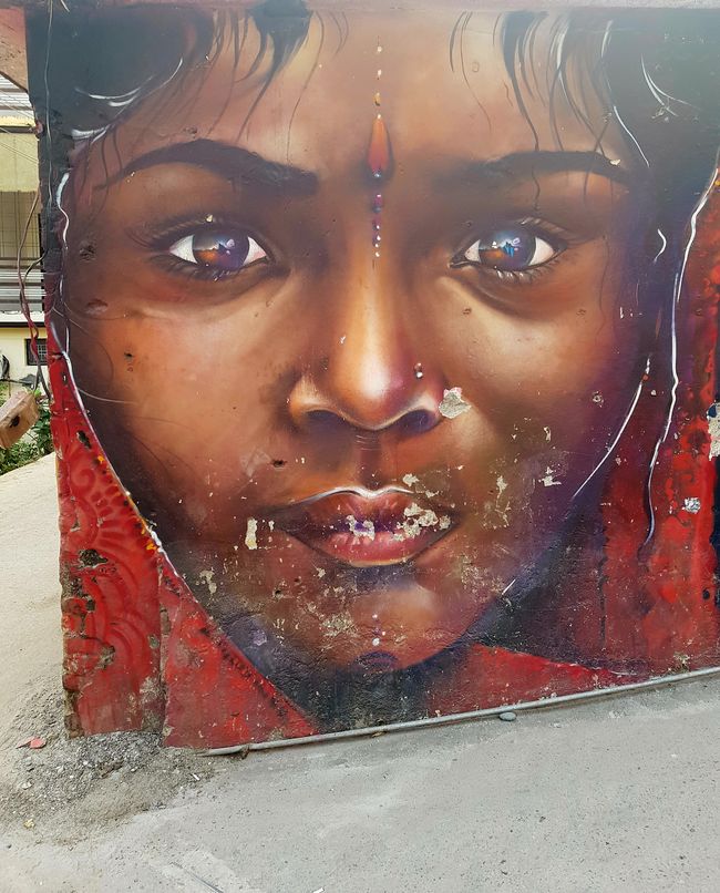 Streetart of Rishikesh 