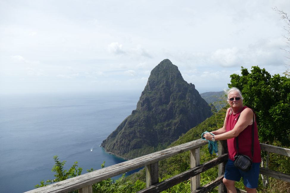 Petit Piton à Sainte-Lucie
