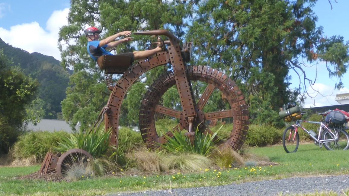 À la gare de Te Aroha
