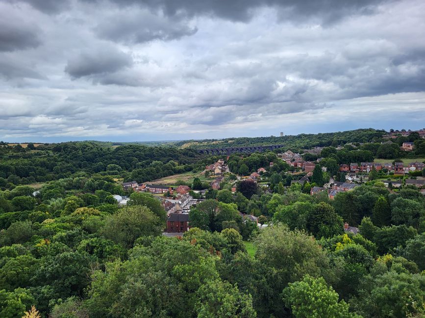 View from Conisbrough Castle 