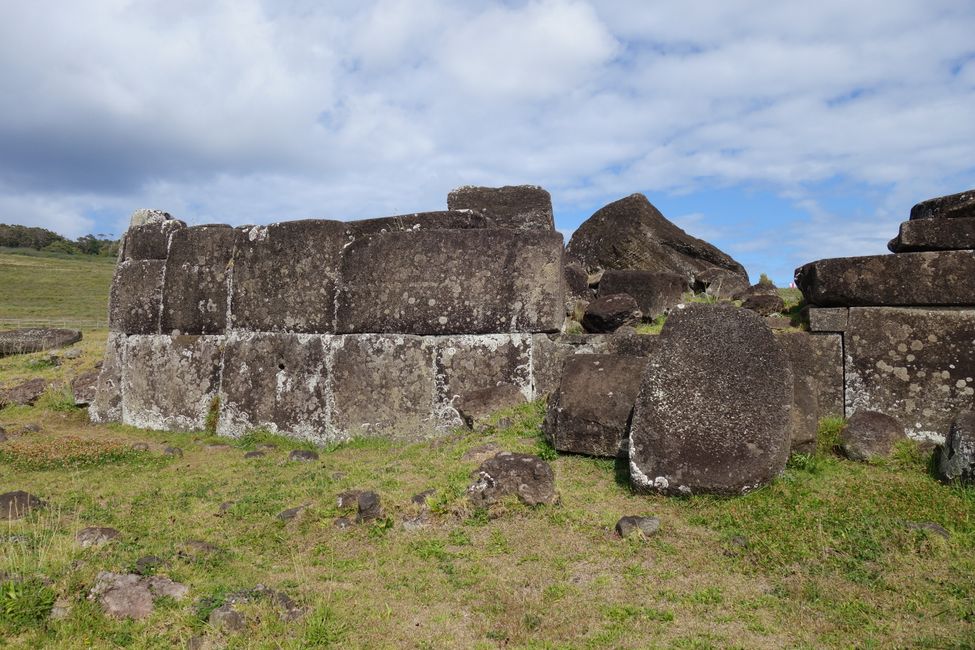 E qui la famosa “Muraglia Inca”, ...