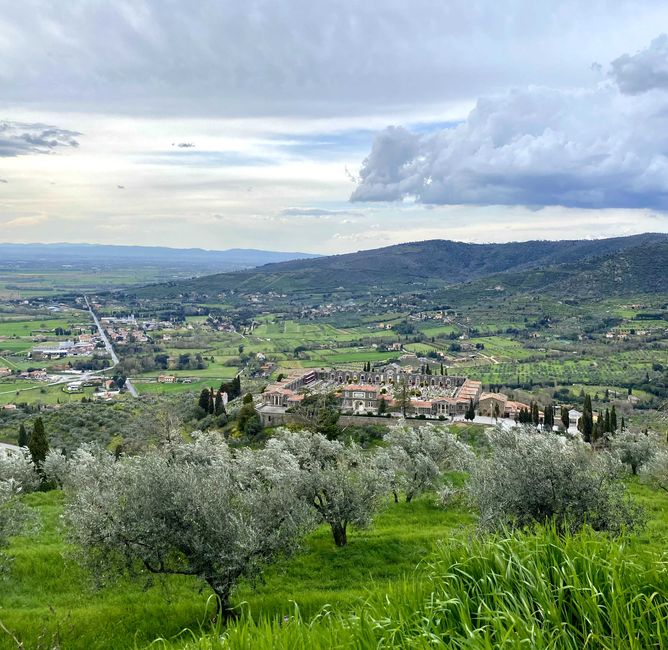 Toscana-Tour 2. Parada: Cortona