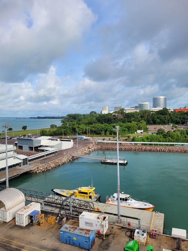 Tag 107 und 108 bis 109 von 175: Kreuzfahrt rund um die Welt - Darwin/Australien und zwei Seetage