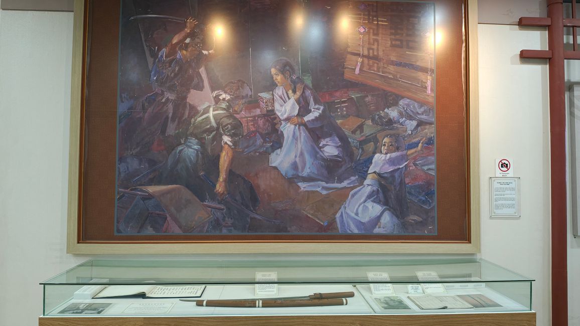 Mordszene im Museum