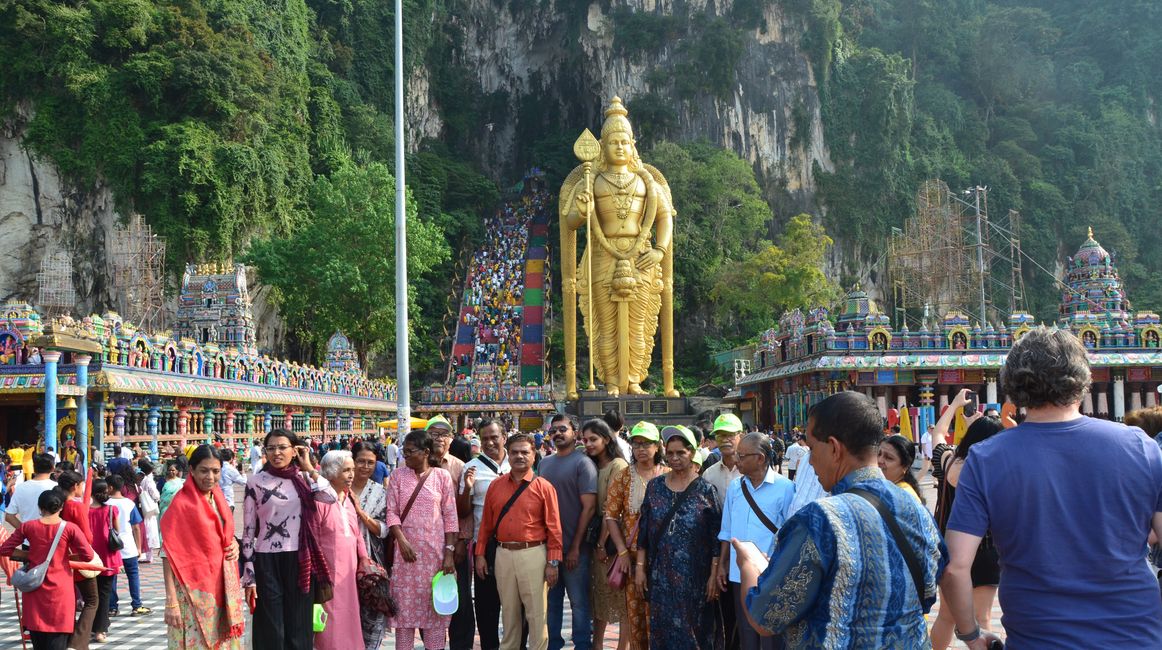 Murugan-Statue an der Batu-Grotte, Kuala Lumpur