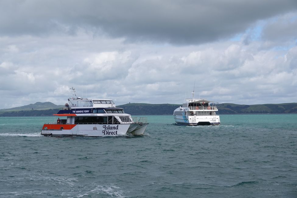Ausflug von Auckland nach Waiheke Island ....