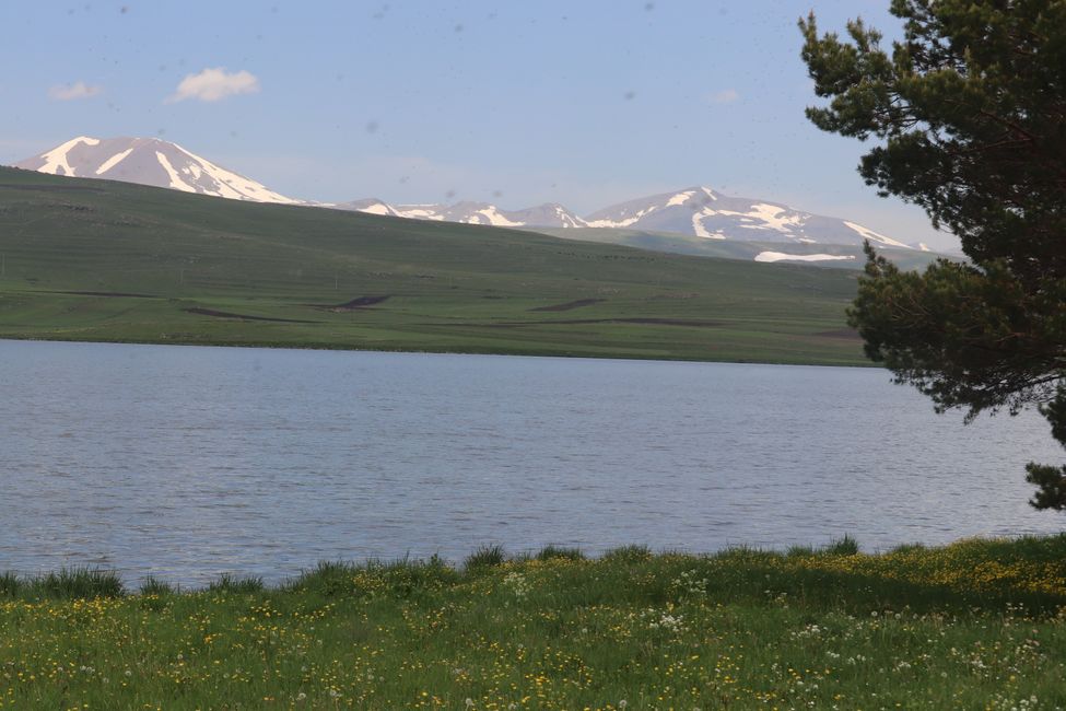 Lake on the plateau