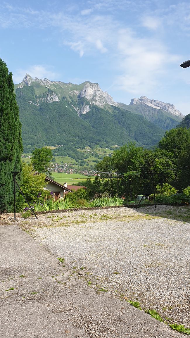 Wanderung nach Faverges