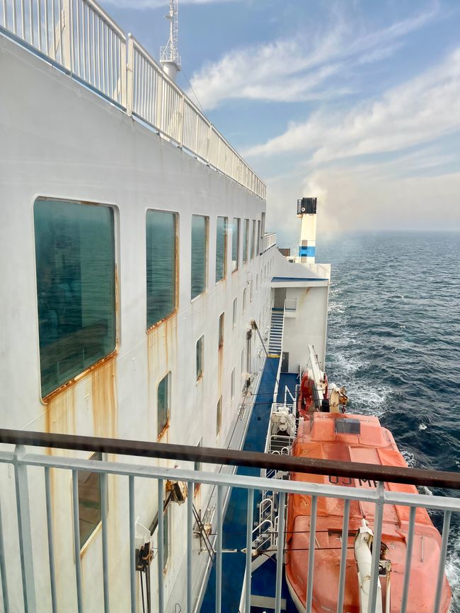 Ferry ride to Helsinki