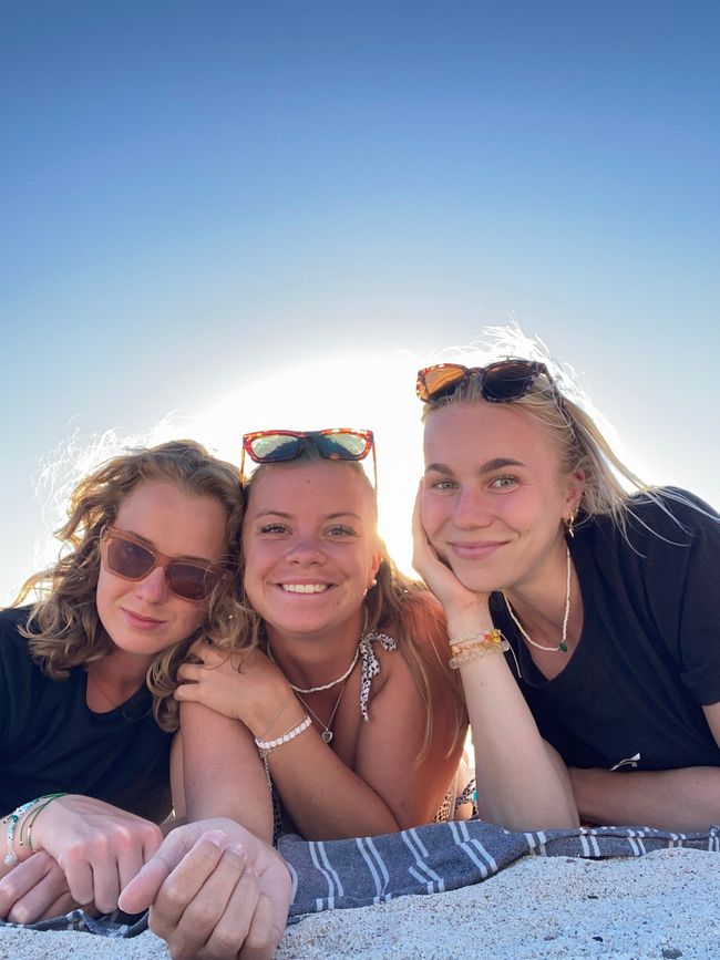 Evelina, me & Veera