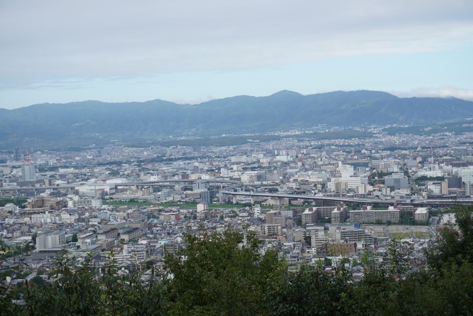 Im Sprint durch Kyoto