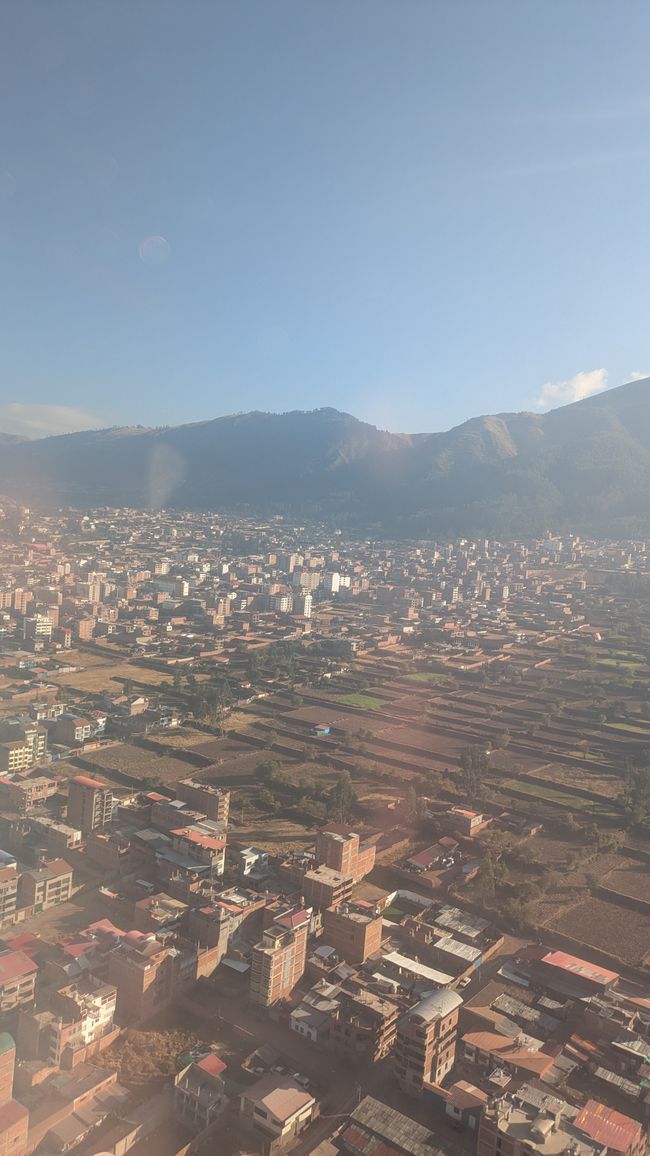 Lima nach Cusco: über den Wolken...