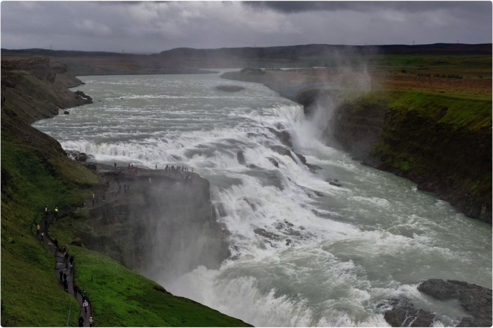 Gulffoss, der goldene Wasserfall