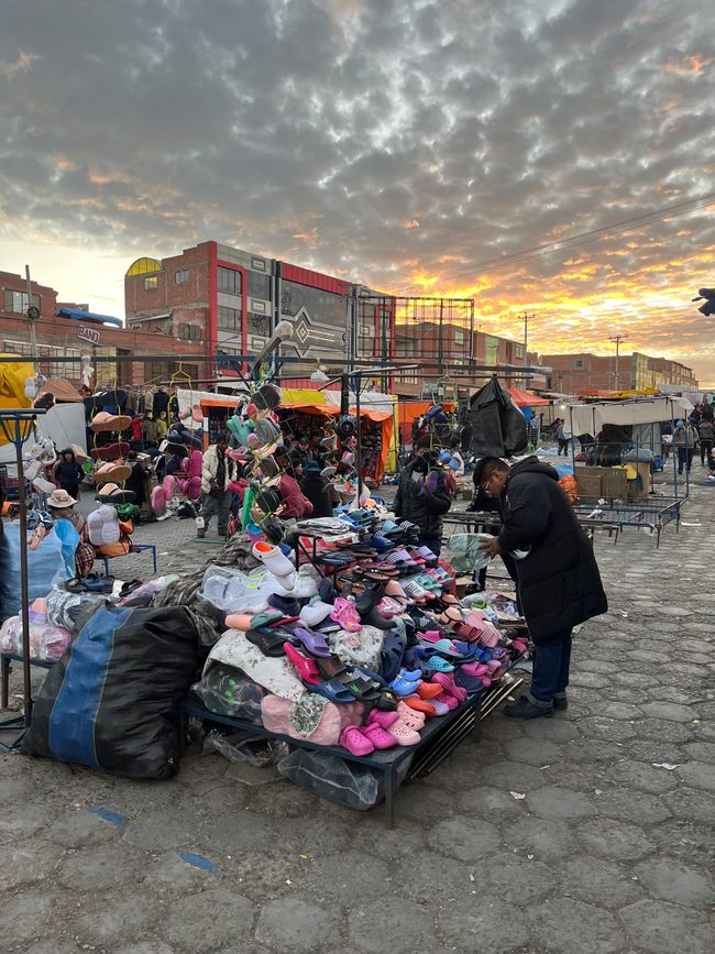 Markt in El Alto