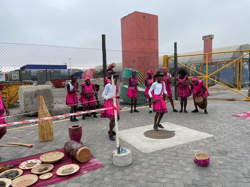 Saludos en Namibia