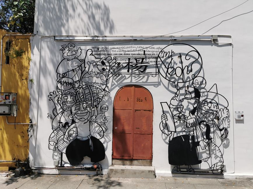 Viaggio verso l'isola di Penang e visite turistiche a Georgetown