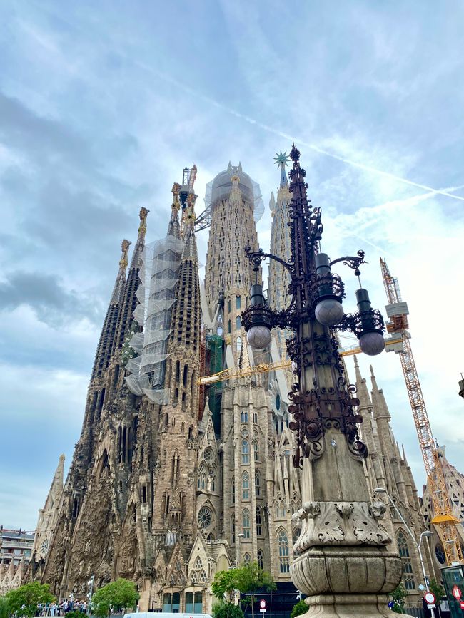 Under construction since 1882 - the Sagrada Familia is now finally expected to be completed in 2033!