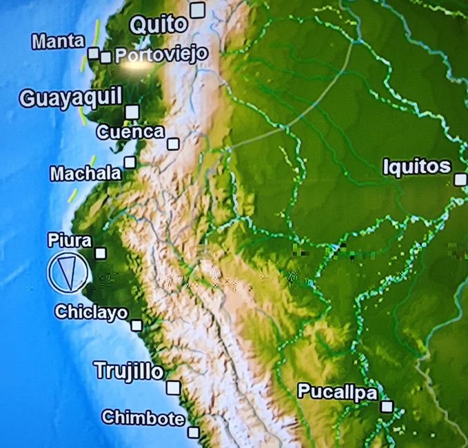 Giorno 46 e 47 di 175: Guayaquil/Ecuador e giorno di navigazione