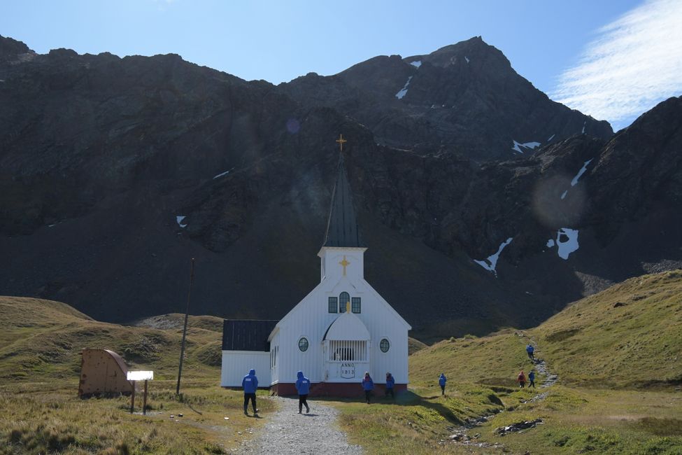 Kirche in Grytviken / Grytviken church