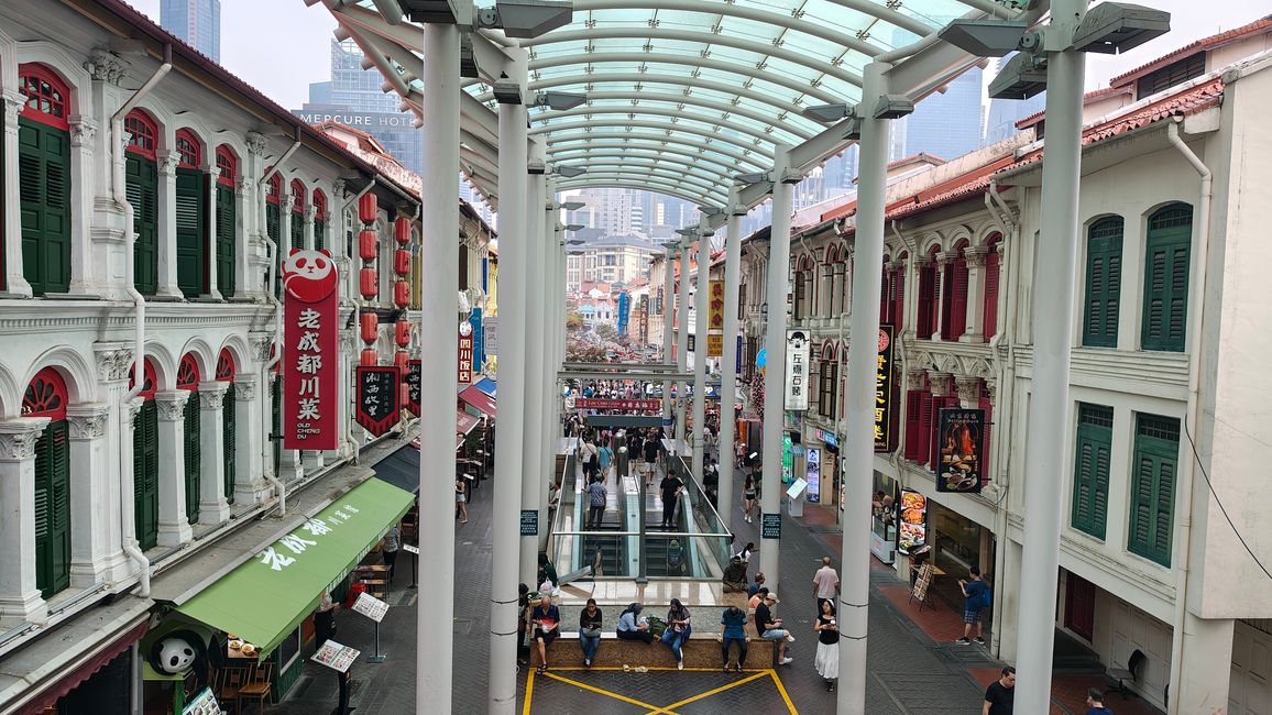 Ein Geschichtenerzähler in Chinatown
