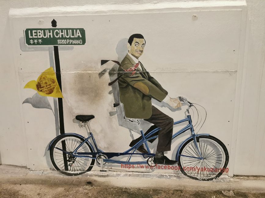 Viaggio verso l'isola di Penang e visite turistiche a Georgetown