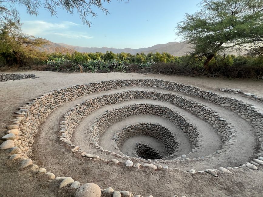 👷♂️Tag 30, 06.11.
Nazca: Gli acquedotti di Cantalloc