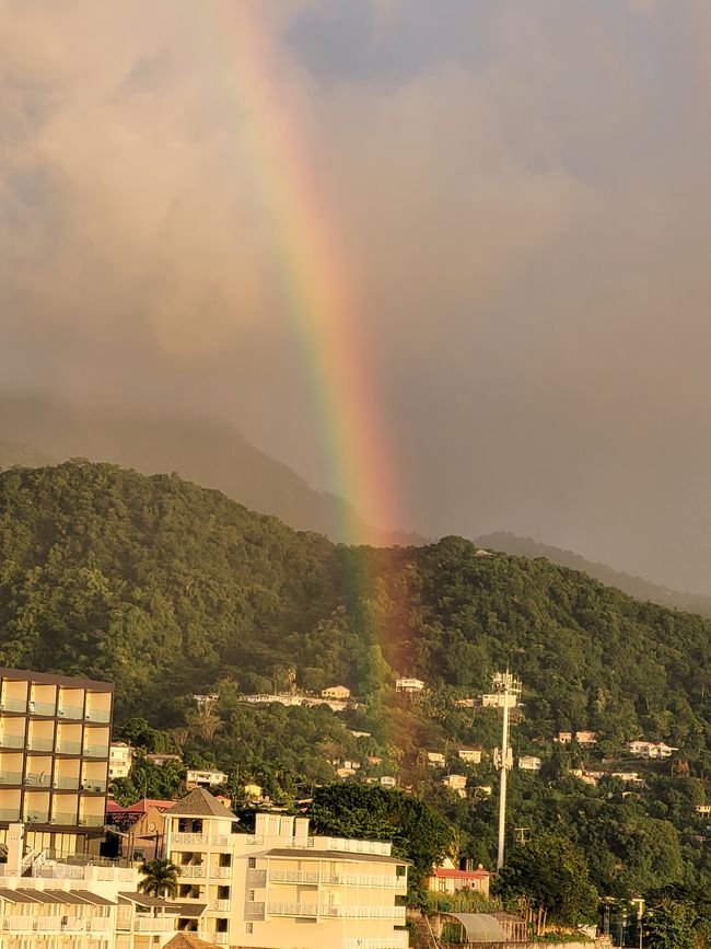 Tag 22 von 175: Kreuzfahrt rund um die Welt - Roseau/Dominica