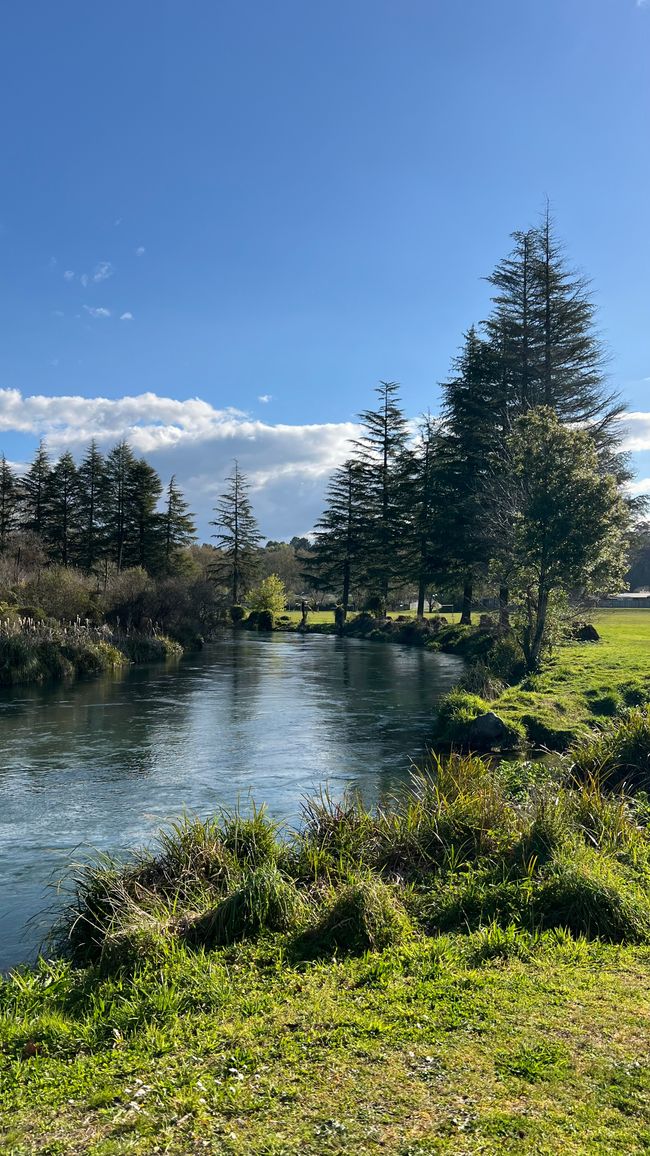 Entlang am Flussufer in Kiwerau