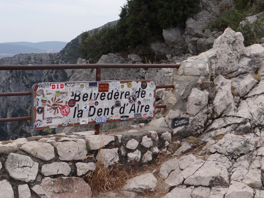 Etappe 4: Menton - Gorge du Verdon- Saint Julien-du-Verdon 