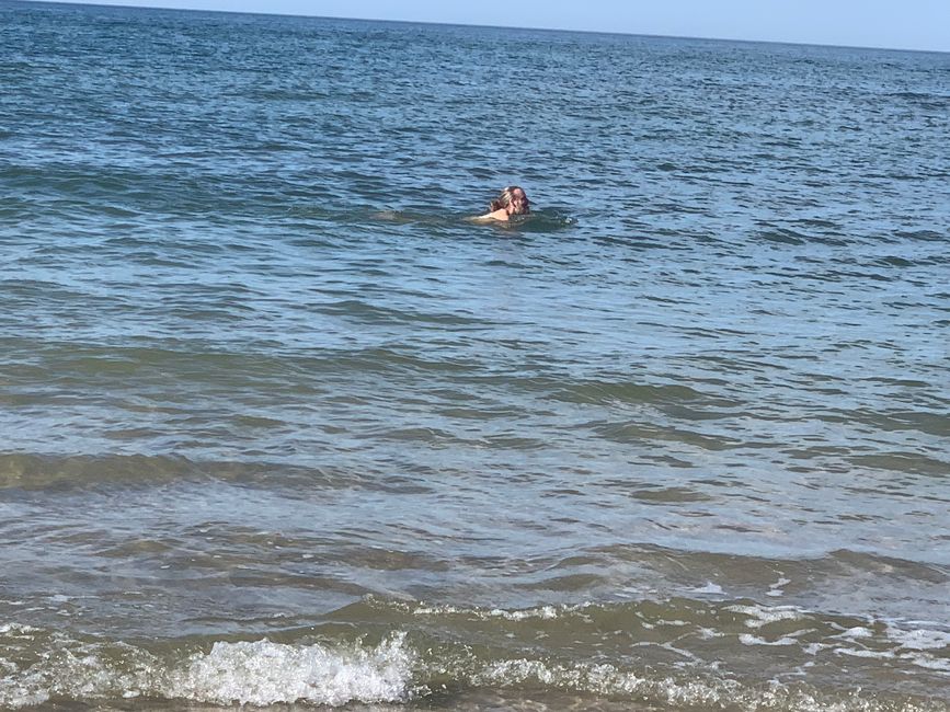 Endlich doch noch baden