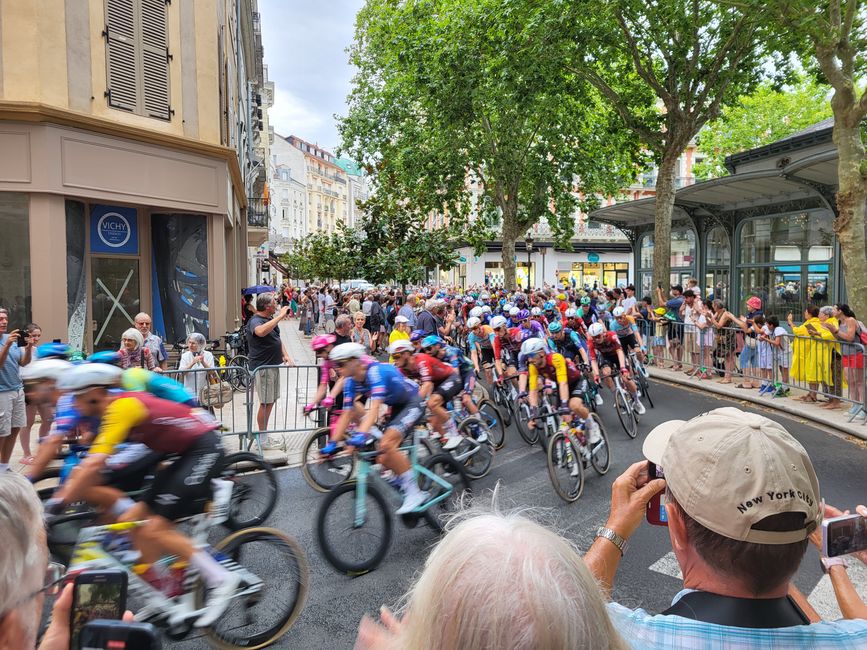 Tour de France in Vichy
