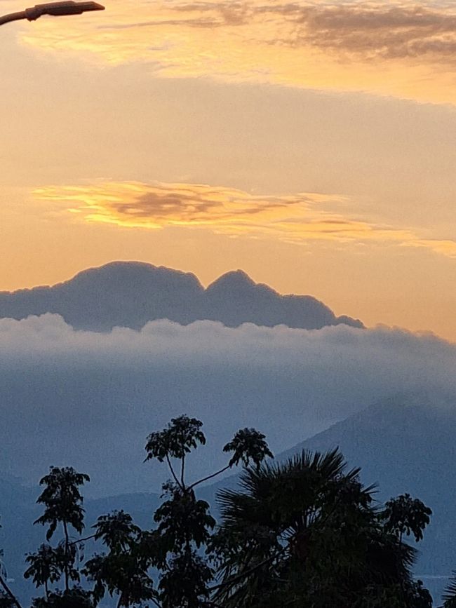 Sonnenuntergang in Salerno Mercatello