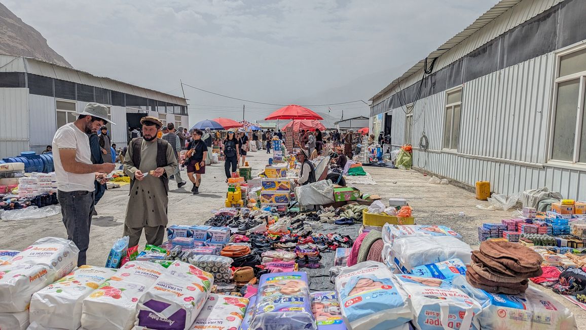 Afghan border Markt