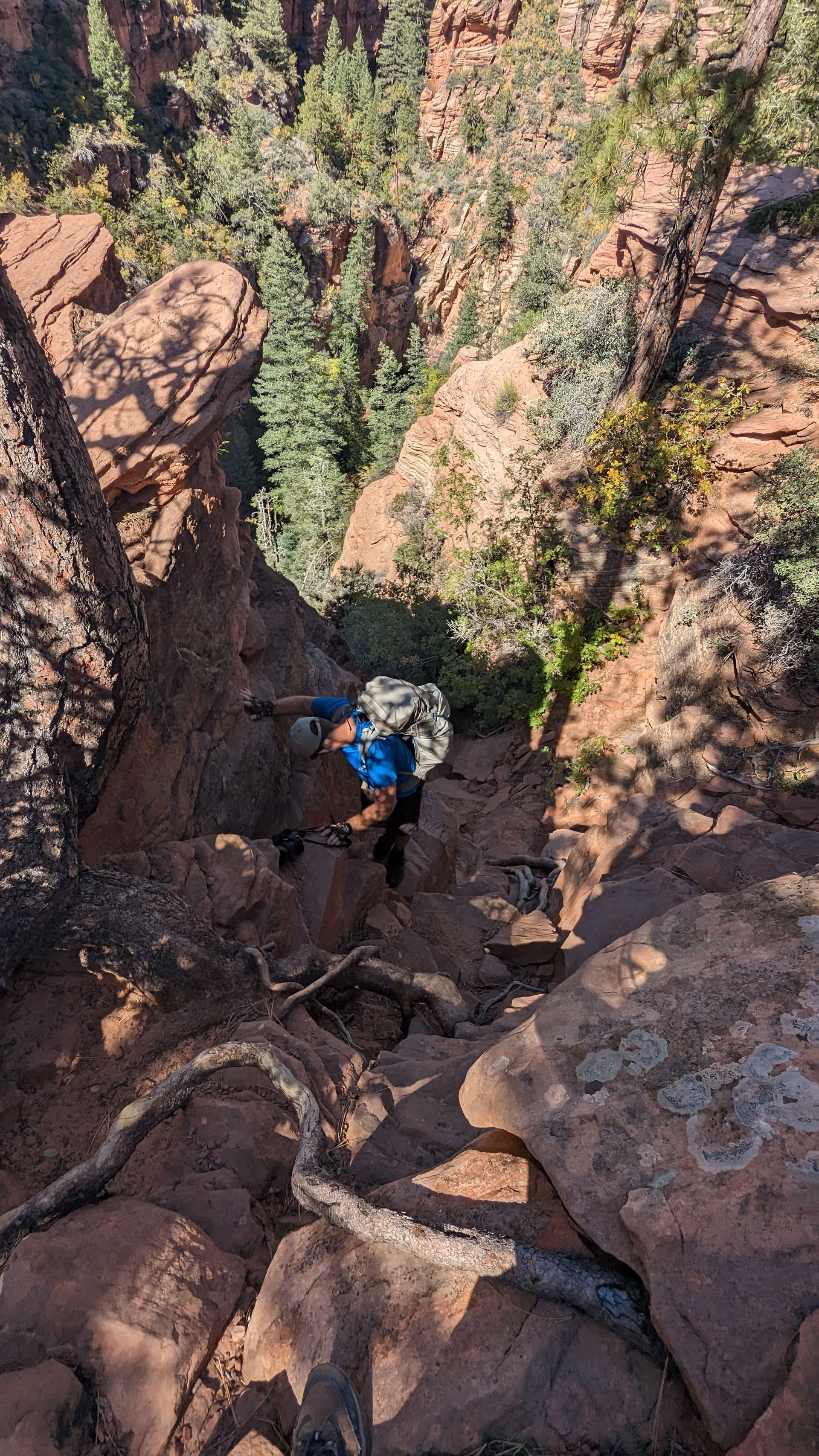 downclimb