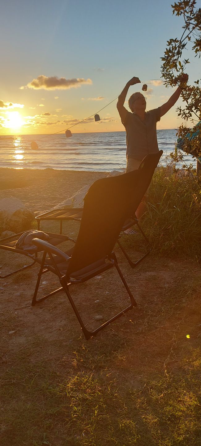 La belle plage des Albanais