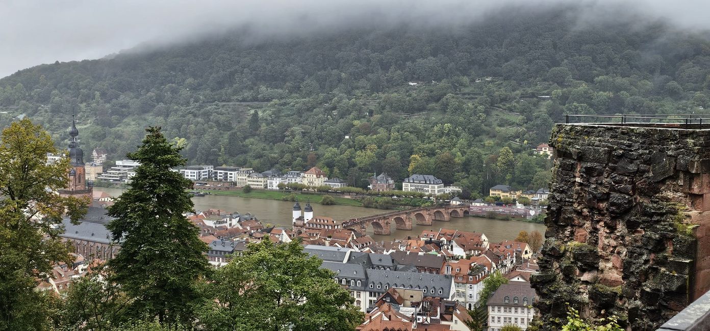 Heidelberg - an experience even in the rain!