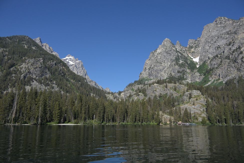 Fährfahrt über den Jenny Lake