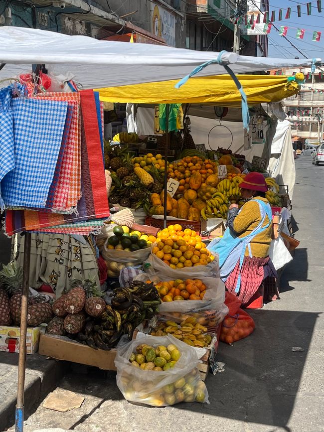 Market in La Paz 