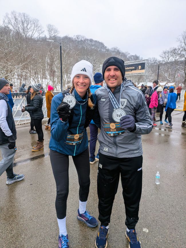 Northpark Half-Marathon im Ziel